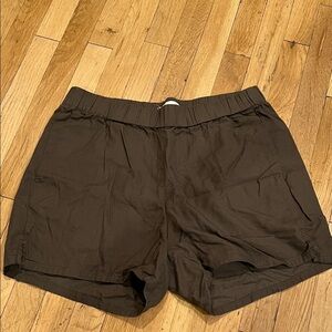 Madewell Chocolate Brown Shorts